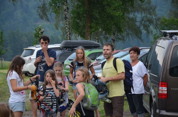 Studené s dětmi z kroužků