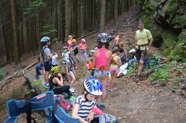 Studené s dětmi z kroužků