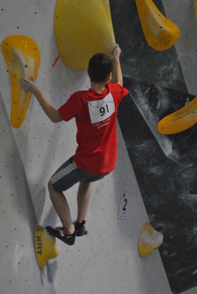 Český pohár U14 v boulderingu