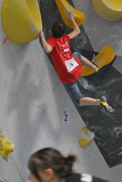 Český pohár U14 v boulderingu