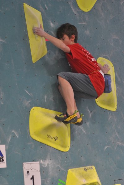 Český pohár U14 v boulderingu