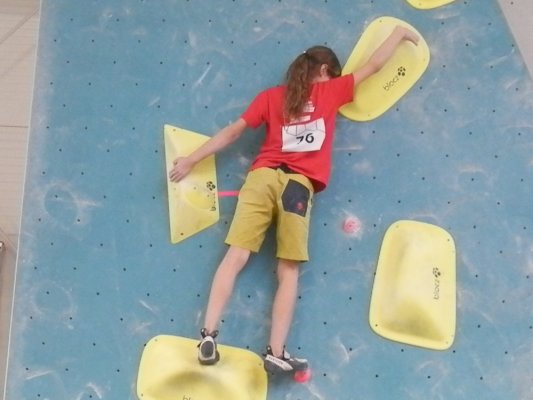 Český pohár U14 v boulderingu