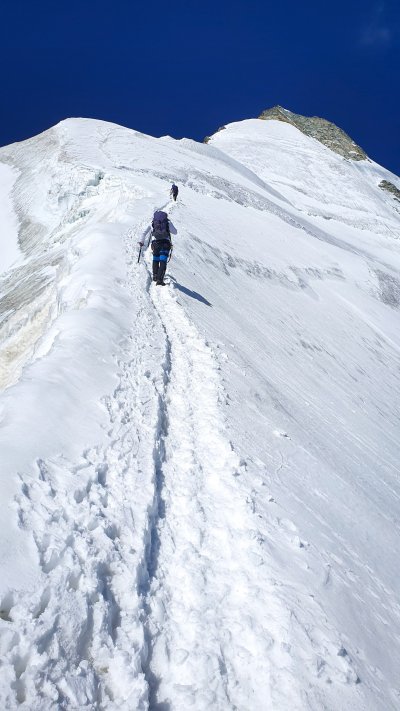 Weisshorn 4505 m.n.m.