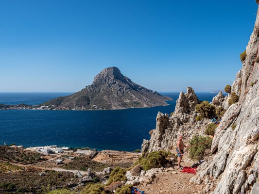 Kalymnos, lezecký ráj