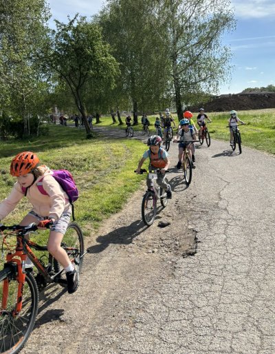 Cyklovýlet s lezčaty kolem rybníků