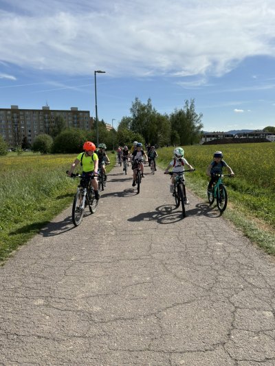 Cyklovýlet s lezčaty kolem rybníků