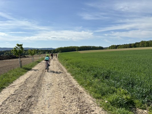 Cyklovýlet s lezčaty kolem rybníků