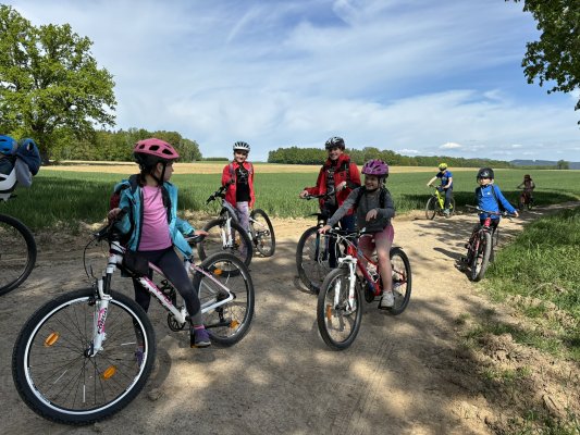 Cyklovýlet s lezčaty kolem rybníků