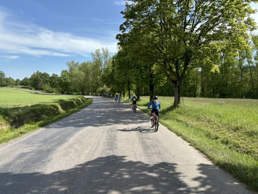 Cyklovýlet s lezčaty kolem rybníků