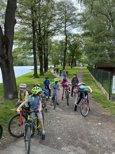 Cyklovýlet s lezčaty kolem rybníků
