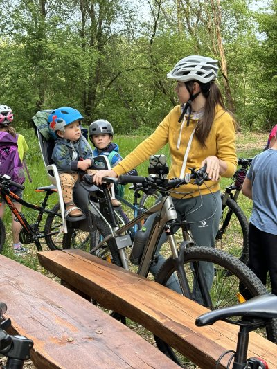 Cyklovýlet s lezčaty kolem rybníků