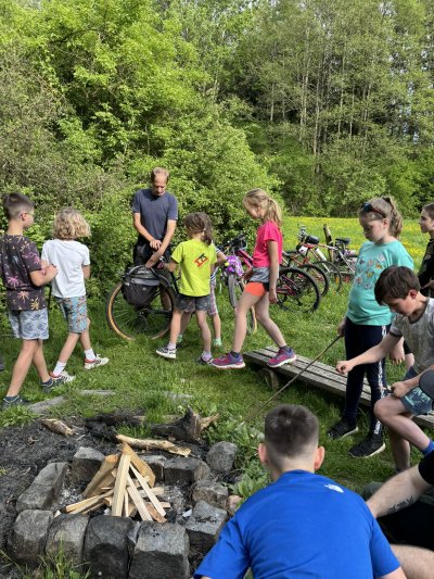 Cyklovýlet s lezčaty kolem rybníků