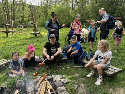 Cyklovýlet s lezčaty kolem rybníků