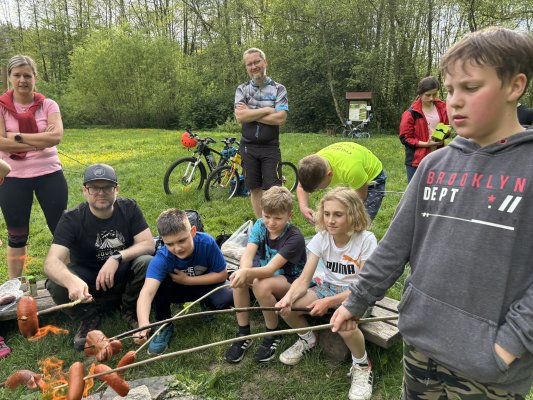 Cyklovýlet s lezčaty kolem rybníků