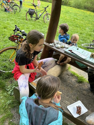 Cyklovýlet s lezčaty kolem rybníků