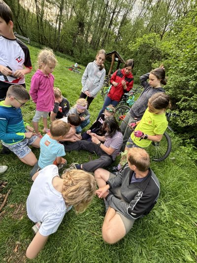 Cyklovýlet s lezčaty kolem rybníků