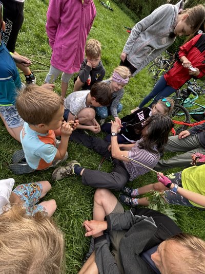 Cyklovýlet s lezčaty kolem rybníků