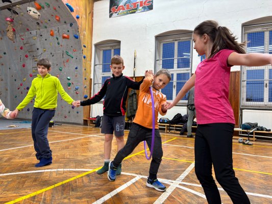 Vánoční lezení po tmě