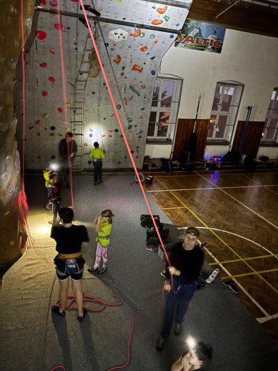 Vánoční lezení po tmě