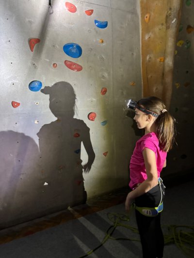 Vánoční lezení po tmě