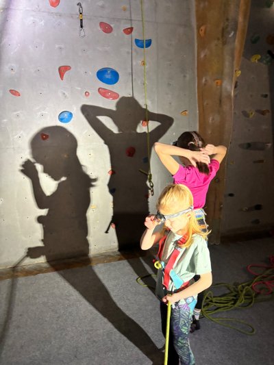 Vánoční lezení po tmě