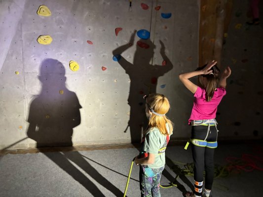 Vánoční lezení po tmě