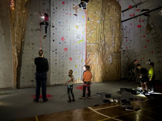 Vánoční lezení po tmě