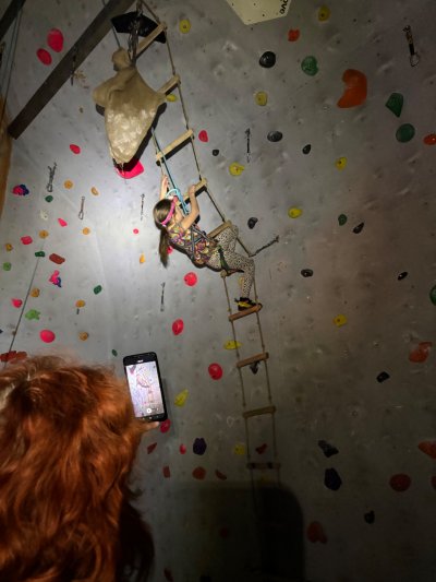 Vánoční lezení po tmě