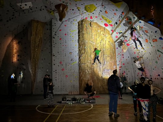 Vánoční lezení po tmě