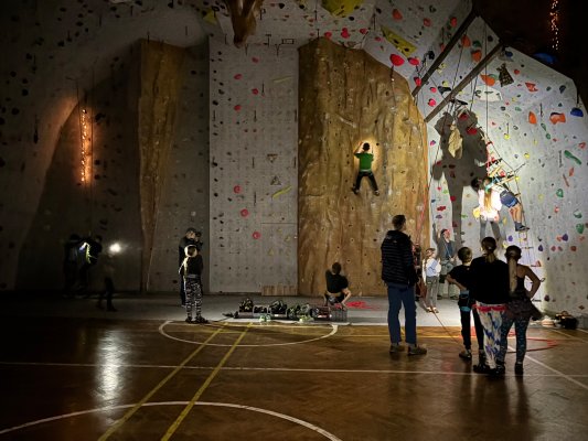 Vánoční lezení po tmě