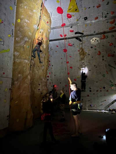 Vánoční lezení po tmě