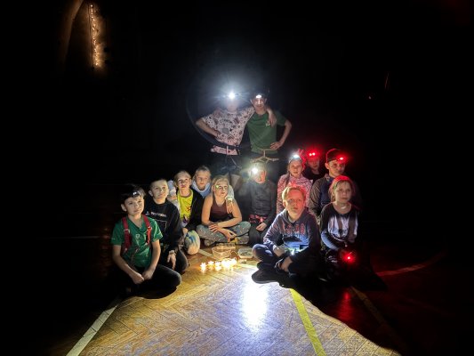 Vánoční lezení po tmě