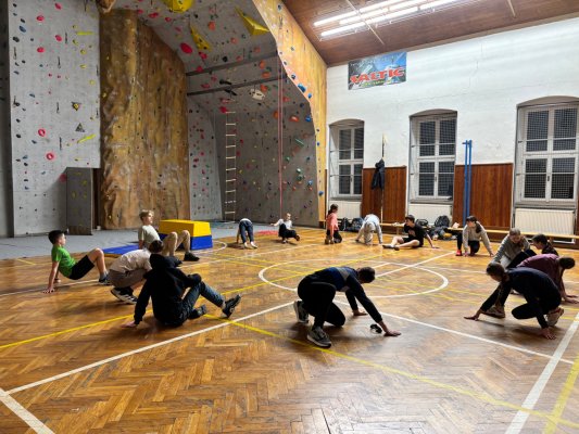 Vánoční lezení po tmě